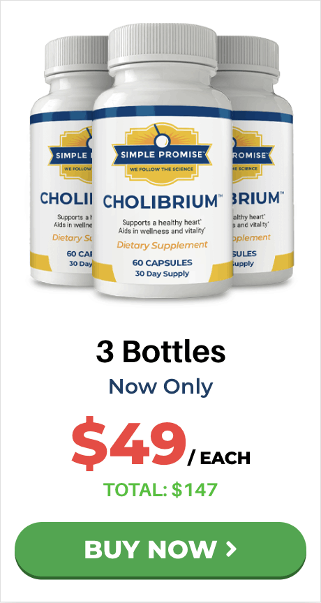 Cholibrium 3 bottles 90-day supply